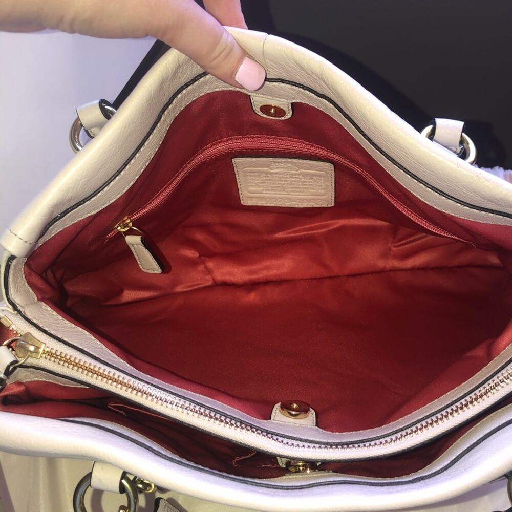 Coach Leather Flap Madison bag - Picture 9 of 13